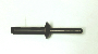 View RIVET. M6.3X25.0. Export, Front, Left, Rear, Right, Right or Left, Used for: Right and Left.  Full-Sized Product Image 1 of 10